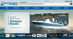 Desktop Screenshot of morichesboatandmotor.com